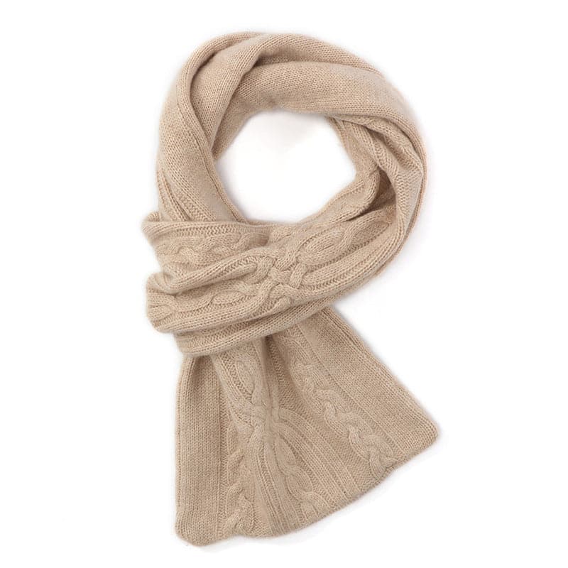 Solid Color Cashmere Scarf