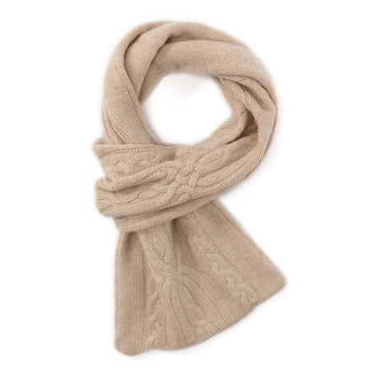Solid Color Cashmere Scarf