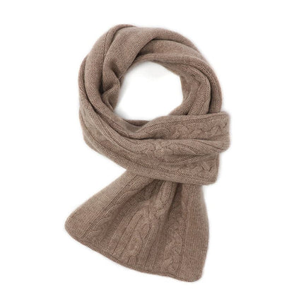 Solid Color Cashmere Scarf