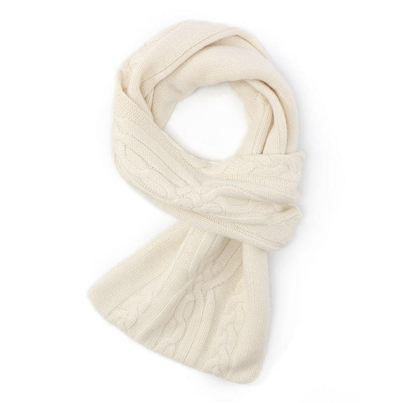 Solid Color Cashmere Scarf