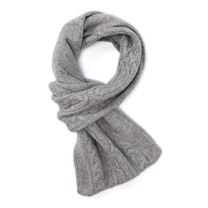 Solid Color Cashmere Scarf