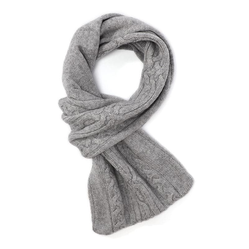 Solid Color Cashmere Scarf