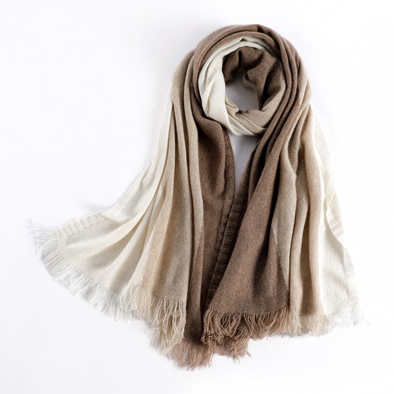 Widened Cashmere Scarf