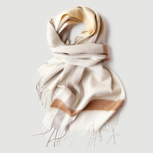 Cream Cashmere Scarf
