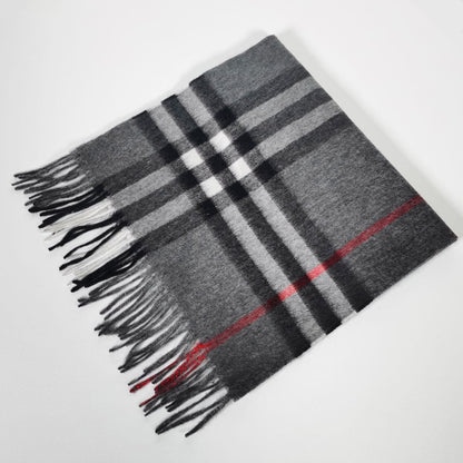 Plaid Cashmere Scarf